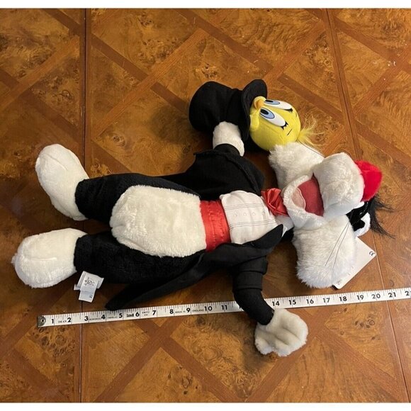 WB Looney Tunes Magician Sylvester w/ Tweety Bird 22" Plush Stuffed Animal Toy - Picture 10 of 10